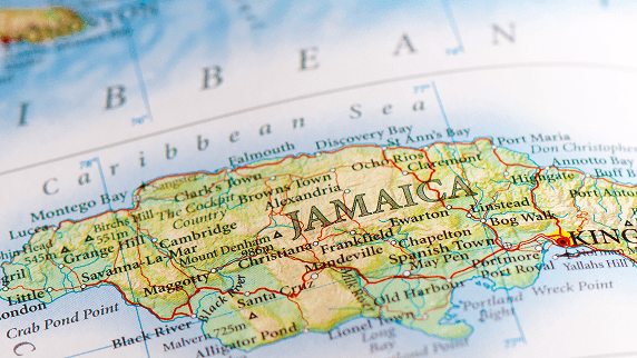 Jamaica Map